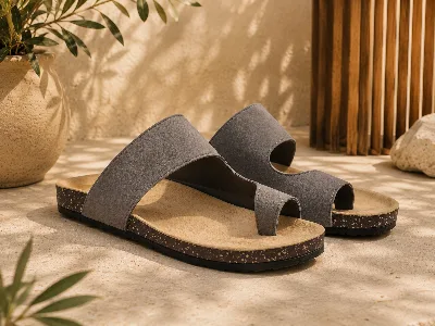 ONF-SLP-140 | Men's Toe-Loop Comfort Slippers - ONE FIT
