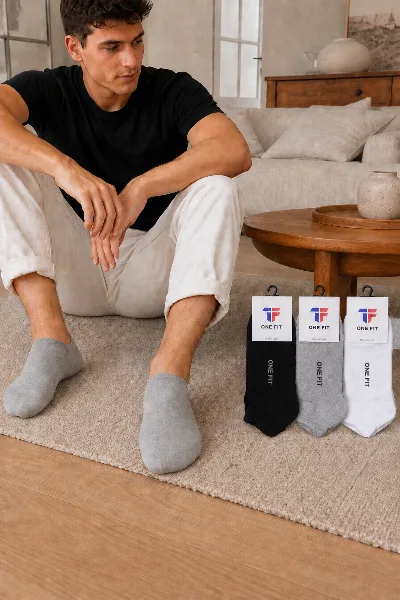 ONF-SCK-SKM | Men's Everyday Socket Socks - ONE FIT
