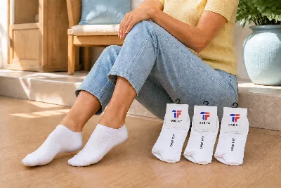 ONF-SCK-NSW | Women's No-Show Everyday Socks White - ONE FIT