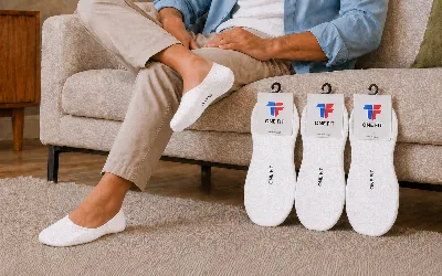 ONF-SCK-BAL | Men's Ballerina No-Show Socks white - ONE FIT